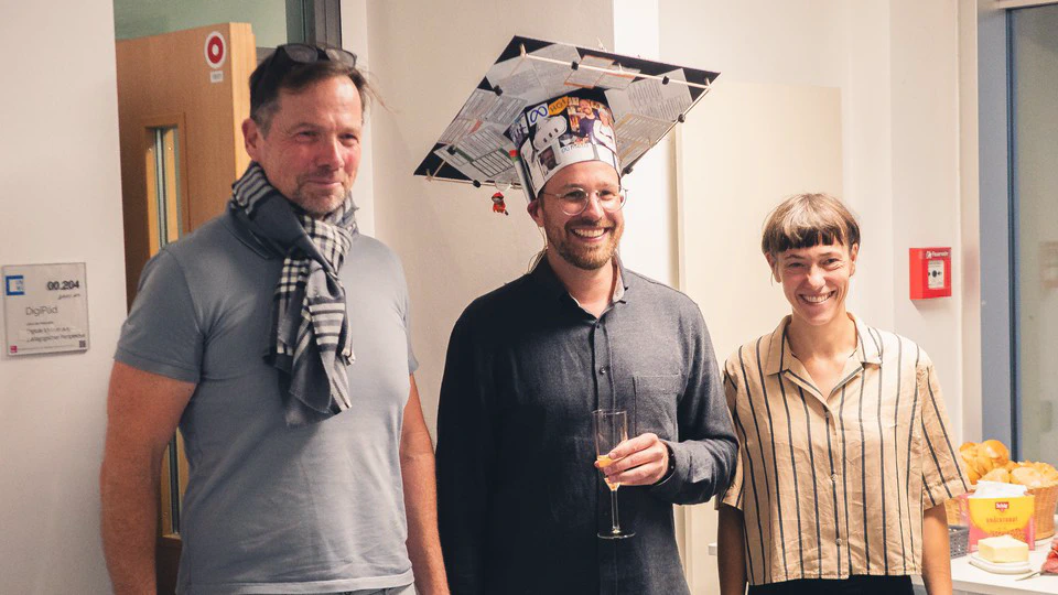 Erik successfully defended his PhD Thesis